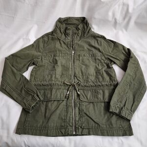 Old Navy Twill Field Jacket Hunter Pines Women's Medium